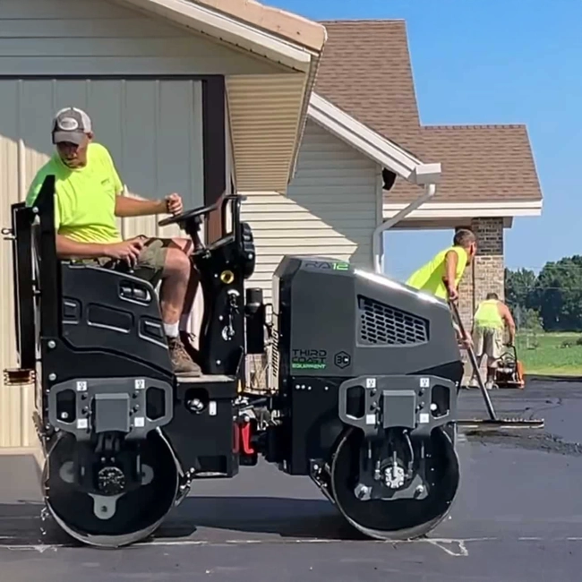 36" Double Drum Roller hover