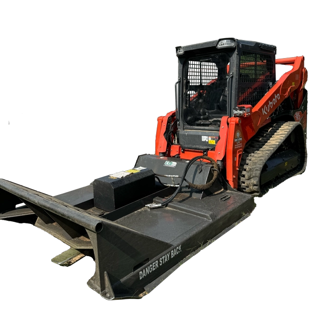 Skid Steer w/Brush Cutter