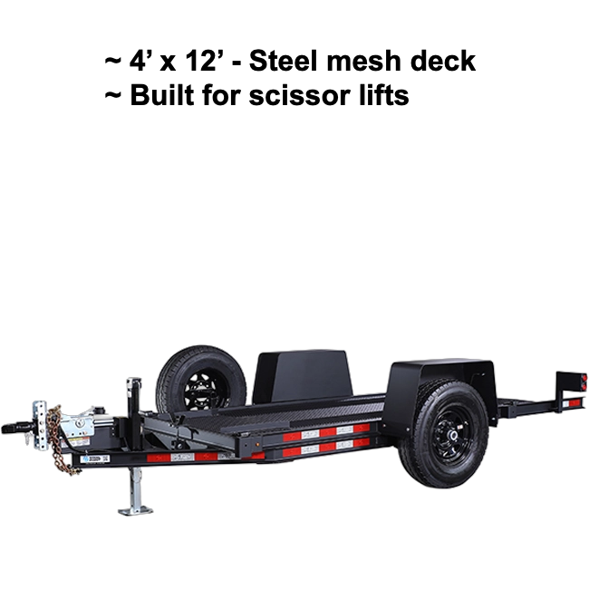 Scissor Lift Trailer hover
