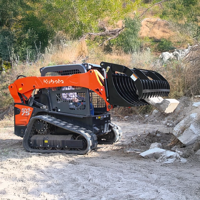 Skid Steer - Grapple hover