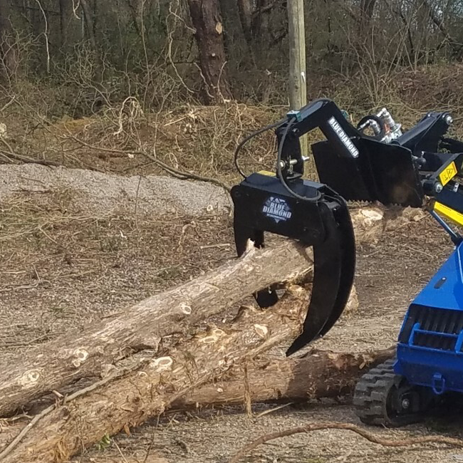 Mini Skid - Log Grapple hover