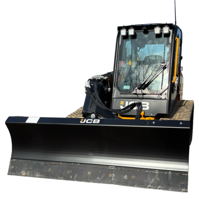 Teleskid + Bulldozer Blade hover