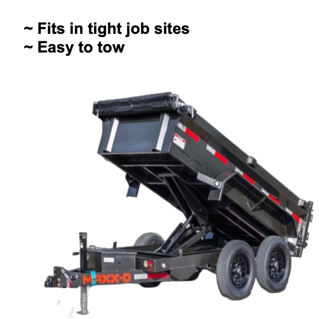 Dump Trailer: 6' x 10' hover