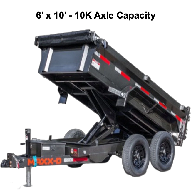 Dump Trailer: 6' x 10'