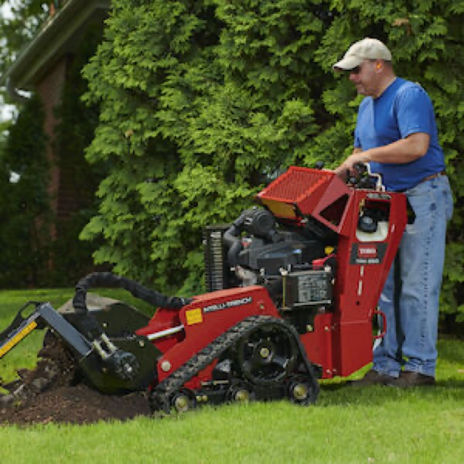 Trencher: Walk Behind - 48" x 4" hover