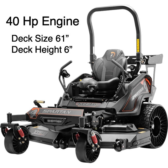 Spartan KGZ-XD Mower hover