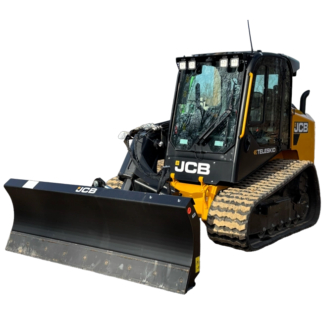 Teleskid + Bulldozer Blade