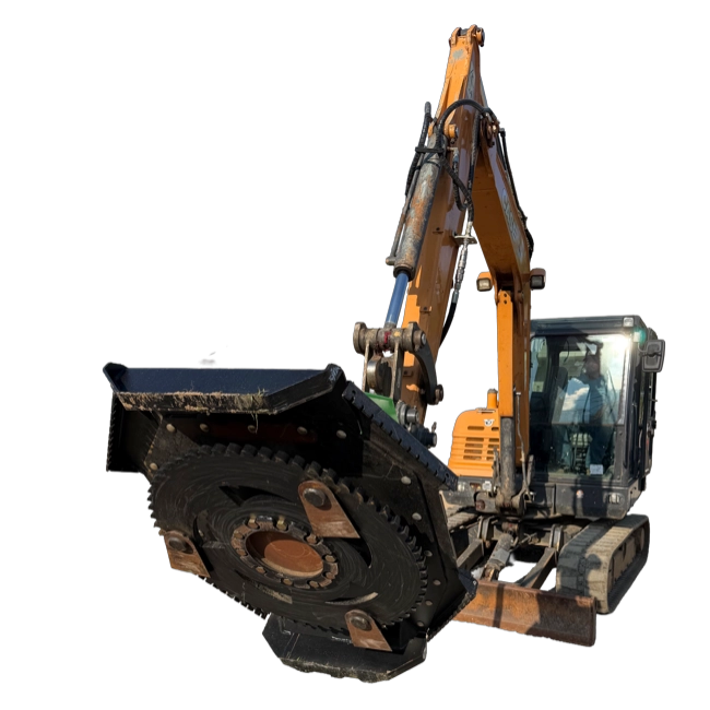 8 Ton + Brush Cutter hover