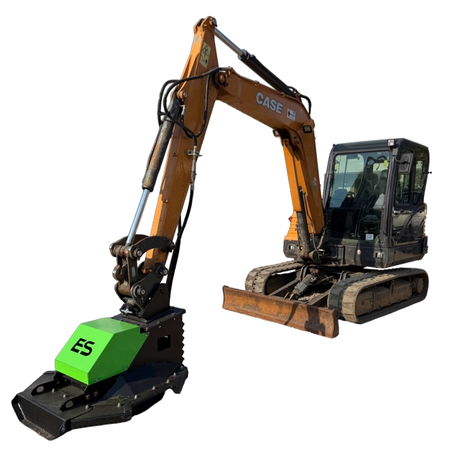 8 Ton + Brush Cutter