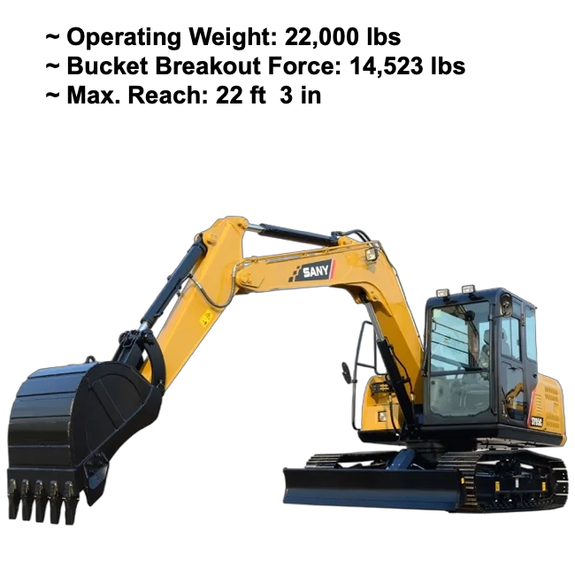 11 Ton - Steel Tracks hover