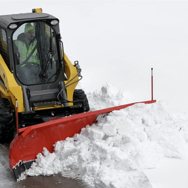 Skid Steer - Snow Plow hover