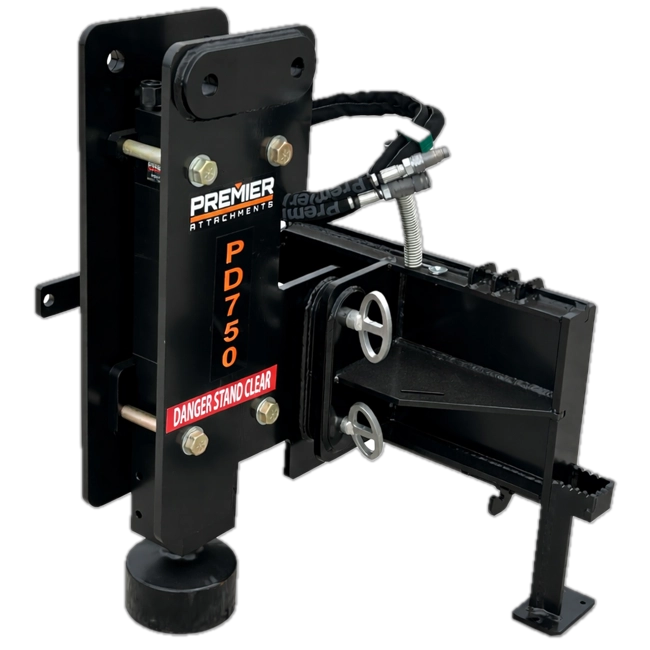 Skid Steer - Wood Post Pounder