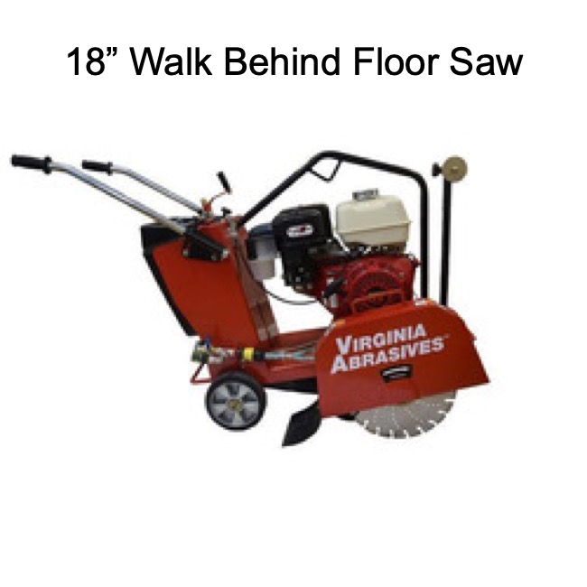 18" Floor Saw - Daily