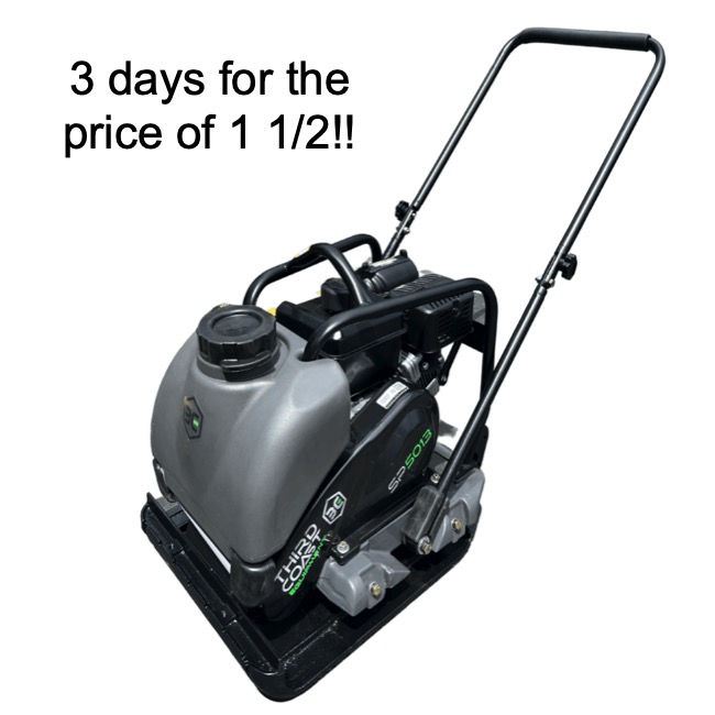 Plate Compactor - Weekend Special