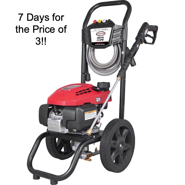 Pressure Washer - Weekly